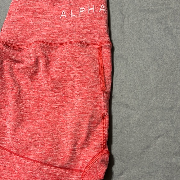 Alphalete Pink Leggings - Picture 2 of 3